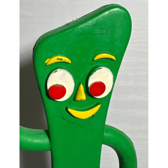 Vintage 1980s Multipet Gumby Figurine 9" Poseable Rubber Collectible - Picture 2 of 6